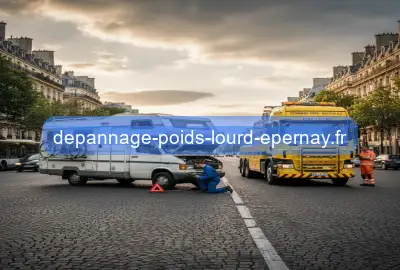 Remorquage campingcar